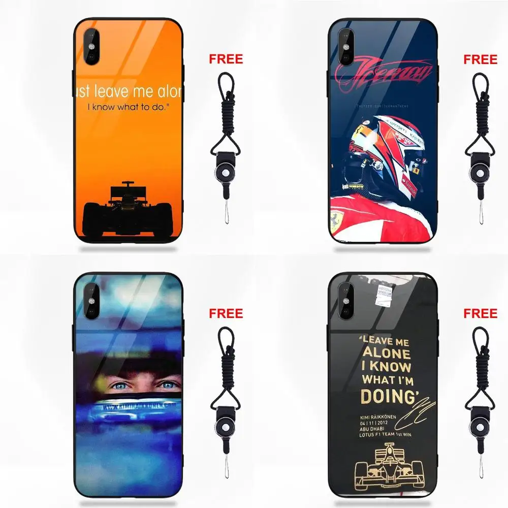 Vvcqod Кими Райкконен я знаю что делать! Iceman шлем для Apple iPhone 5 5C 5S SE 6 S 7 8 Plus X XS Max