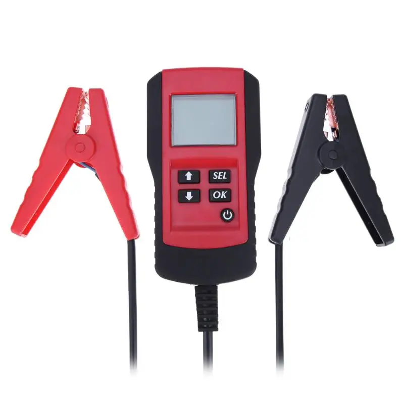 

12V LCD Digital Vehicle Battery Tester Automotive Car Battery Load Analyzer CCA Battery Volt Automotive Analyzer Tester Meter