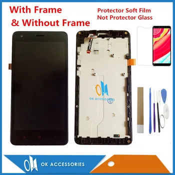 

4.7 Inch For Xiaomi Hongmi Redmi 2 Redmi2 LCD Display Touch Screen Digitizer Assembly Black Color With Frame With Kits