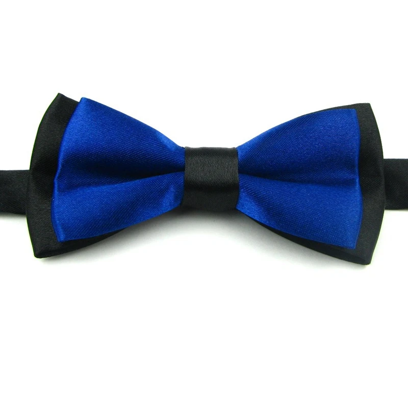 Fashion Solid Bowtie Boys Children Kids Dress Party Lovely Adjustable Wedding Handmade Satin Bow Tie BC21-BC31