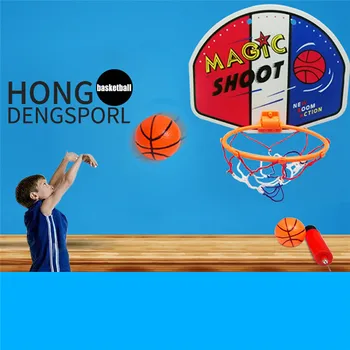 

2018 hot Kids Toy Basketball Hoop Board Plastic Hoop Set With Indoor Hanging Hoops Game montessori pedagogical Kid Toys Gift A1