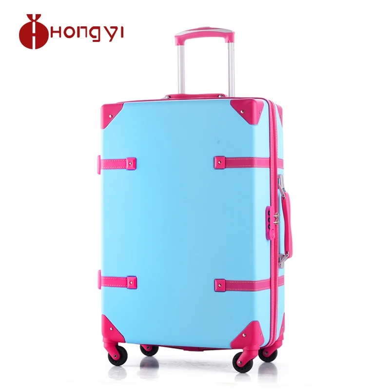 sky bag printed trolley