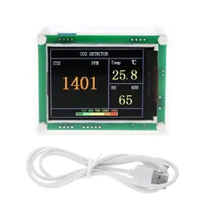 Car Home Digital CO2 Meter Carbon Dioxide Detector Air Tester Monitor Indoor/Outdoor CO2 Temperature Humidity Gas Analyzer voc tester for home type indoor offices bedrooms 0 50ppm air quality iaq meter detector temperature humidity air contaminants