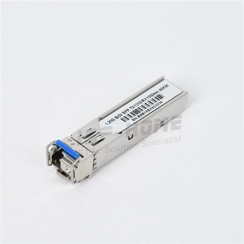 Бесплатная доставка совместимый 1000BASE-BX bidi SFP 1310nm-TX/1550nm-RX 40 км LC Simplex SMF DDMI