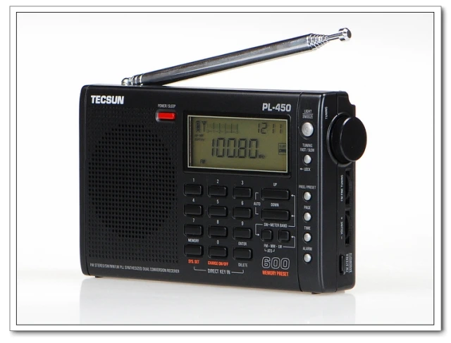 Tecsun PL-450 FM Радио стерео LW MV SW-SSB AIR PLL SYNTHESIZED PL450 вторичная переменная частота радио