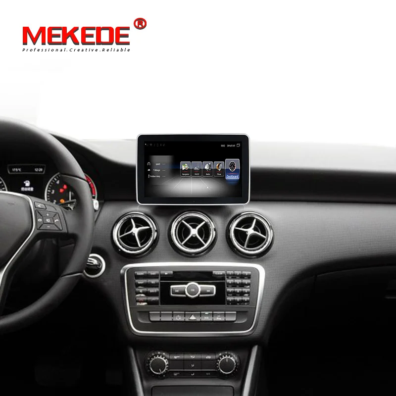 Автомобильный мультимедийный gps аудио радио для Mercedes Benz MB A класс W176 A160 A180 A200 2013~ стиль навигации NAVI