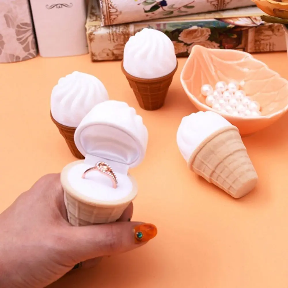 Ice Cream Pendant Ring Box Jewelry Display Gift Earring Display Box Ice Cream Pendant Ring Box Jewelry Display Gift Earring Display Box