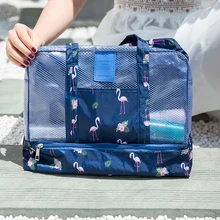 Речные треккинговые сумки для путешествий, пляжная сумка-тоут, сумка для туалетных принадлежностей, сумка через плечо, спортивные сумки с раздельным отделением для обуви