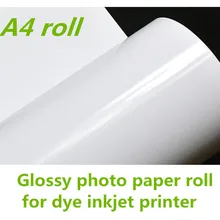 A4 рулон Глянцевая струйная печать рулон фотобумаги с высоким качеством 0,21* возможностью погружения на глубину до 30 м