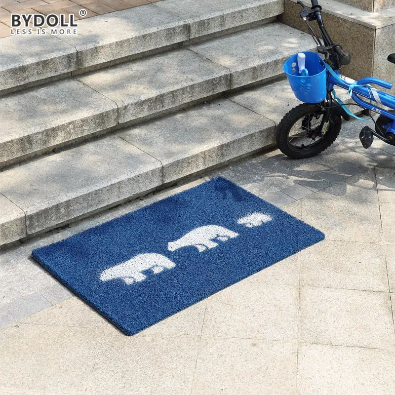 BYDOLL Bear Nonslip Mat High Density Wire Circle PVC Eco friendly