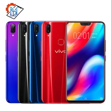 Оригинальный Vivo Z1 мобильного телефона 6,26 дюйма 6 ГБ Оперативная память 64 Гб Встроенная память Snapdragon 660 Octa Core Android 8,1 Dual фотоаппараты лицо Wake смартфон
