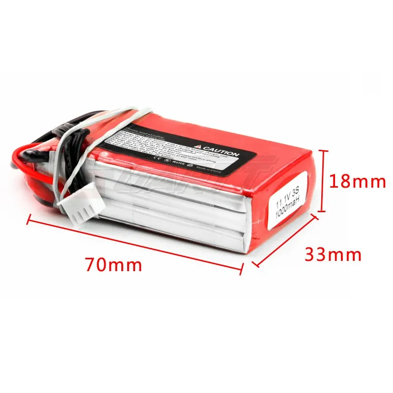 YPG023BT1000mah 11.1V 3S