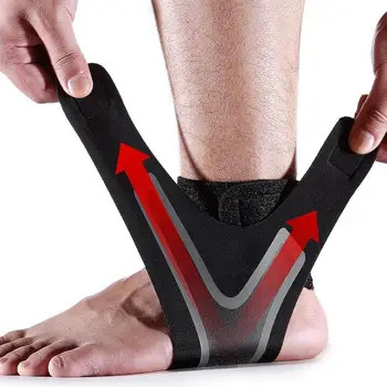 

Elastic Ankle Support Adjustable Breathable Ankle Brace Support for Sports Protection Sprains Injury Basketball Heel Wrap Sleeve