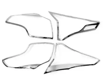

For Toyota RAV4 2016 2017 Chrome Rear Tail Light Lamp Cover Trim Taillight Molding Garnish Surround Bezel Frame Decoration