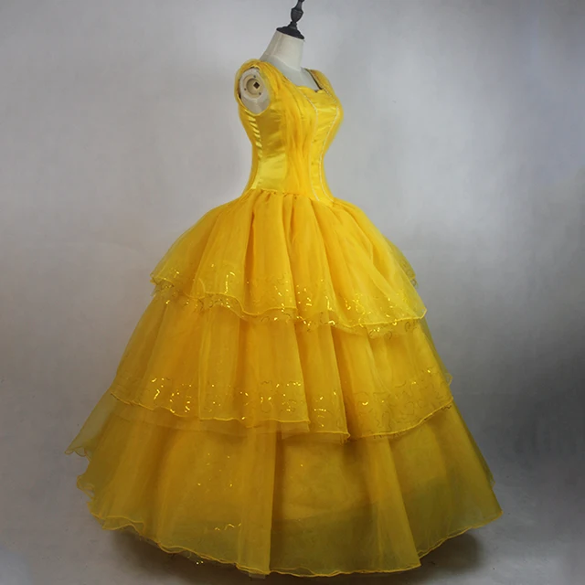 Princess Belle Prom Dress