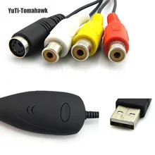 Ezcap USB 2,0 адаптер видеозахвата VHS на DVD для Windows XP Vista 7/8 dvr карта