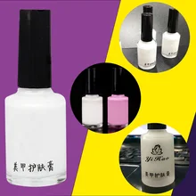 Легко очищаемая шелушенная лента 16 мл Розовая/белая латексная защита для кожи пальцев клей для ногтей УФ-Гель-лак Palisade Жидкая основа для кутикулы