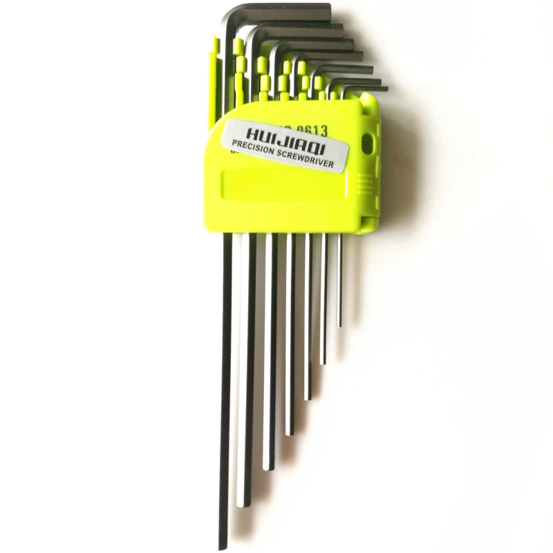 

7PCS Hex Key Wrench Spanner Set 1.5 2 2.5 3 4 5 6 Long L-Wrench Hexagon Hand Tools Herramientas
