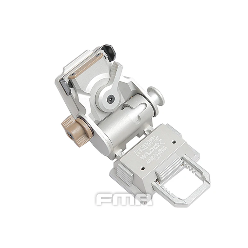 FMA Тактический новый шлем Wilcox Тип L4G24 CNC NVG крепление серебристый аксессуары|Шлемы|