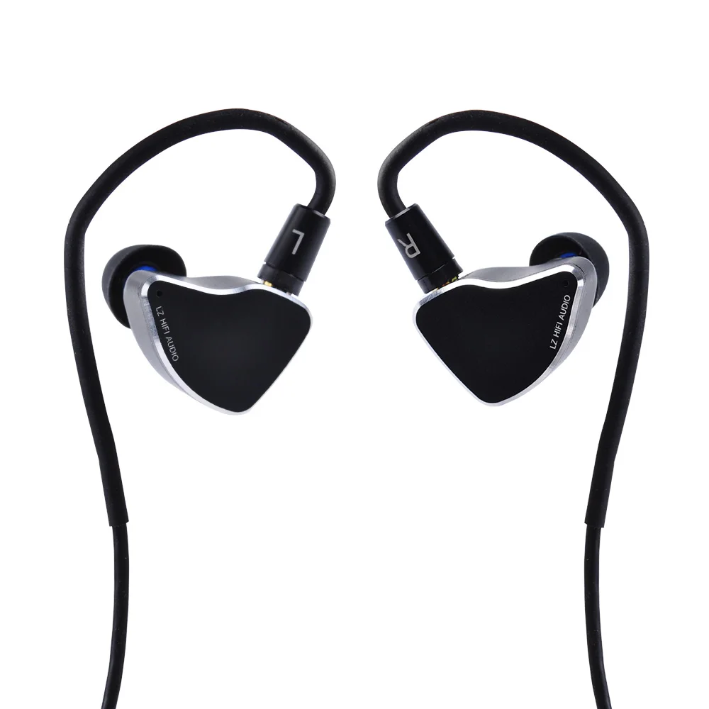 

AK Newest LZ A6mini In Ear Earphones 1Piezoelectric Ceramic +1DD Driver Hybrid In Ear Headset With Nozzles MMCX/2Pin Headplug