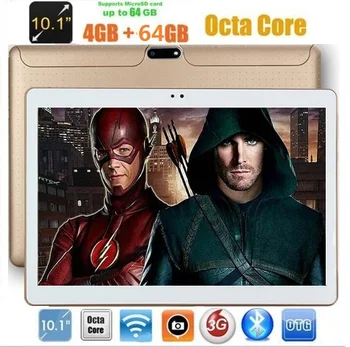 10 inch Tablet PC Android 7.0 Octa Core 4GB RAM 64GB ROM dual cameras 5.0MP IPS 1280*800 3G phone Tablet