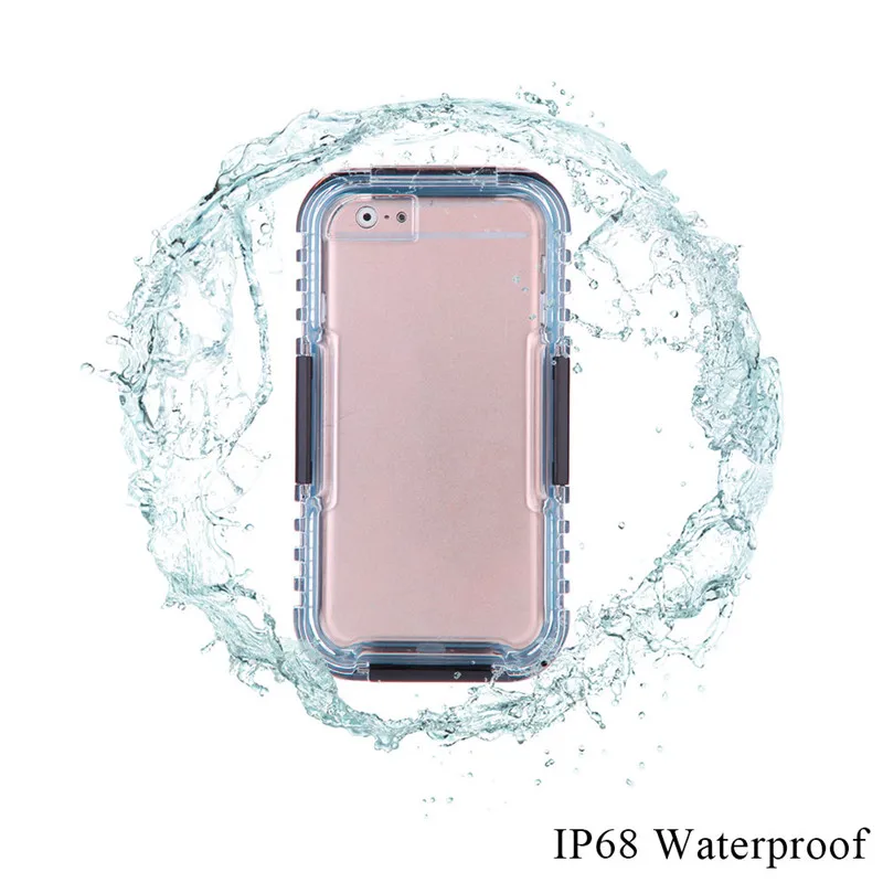Полностью герметичный водонепроницаемый ударопрочный чехол для iPhone 8 8Plus