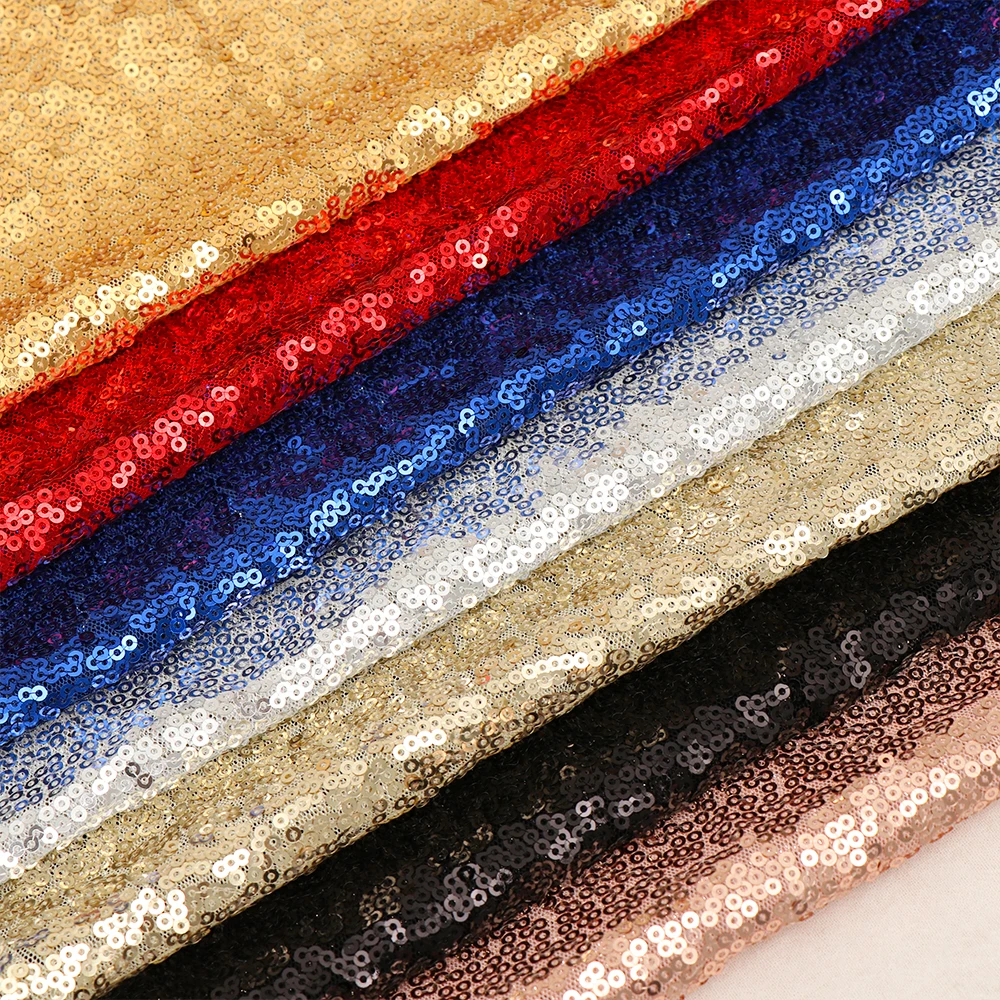 1Pcs 30x180/275cm Party Decor Wedding Bling Banquet Glitter Cover Cloth Sequin Table Runner Sparkly Mat Tablecloth