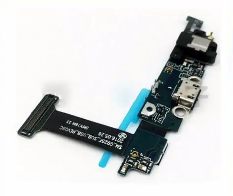 10 шт./лот для Samsung Galaxy S6 Edge G925F разъем зарядки зарядное устройство Порты и разъёмы