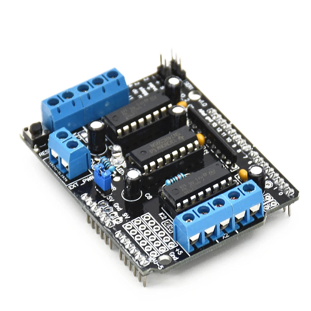 

L293D 4-channel driver Motor Drive Shield for Duemilanove Mega2560 UNO R3 4 for DC motors or 2 stepper motors or 2 Servo module