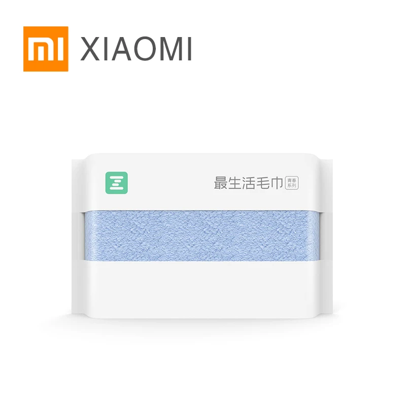 

New XIAOMI MIJIA ZSH Towel Youth Series 100%cotton strong water absorbent antibacterial baby adult face hair fiber travel couple