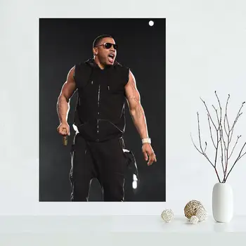 

Custom Nelly Canvas Painting Poster Home Decor Cloth Fabric Wall Art Poster
