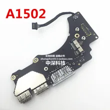 Оригинальная аудио Плата Mag safe I/O HDMI для retina 1" A1502 раннее 820-00012-A USB плата гнезда для подключения внешнего источника постоянного тока