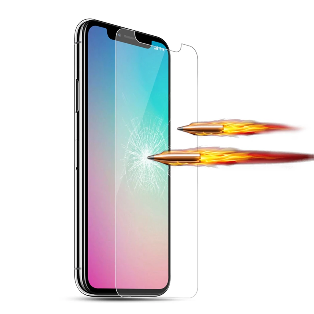 

Tempered Glass For iPhone Xs Max Xr X 7 6 6S 8 Plus 6 6S 5S SE 4 4S 5 5C Screen Protector Protective Tough Protection Glass Film
