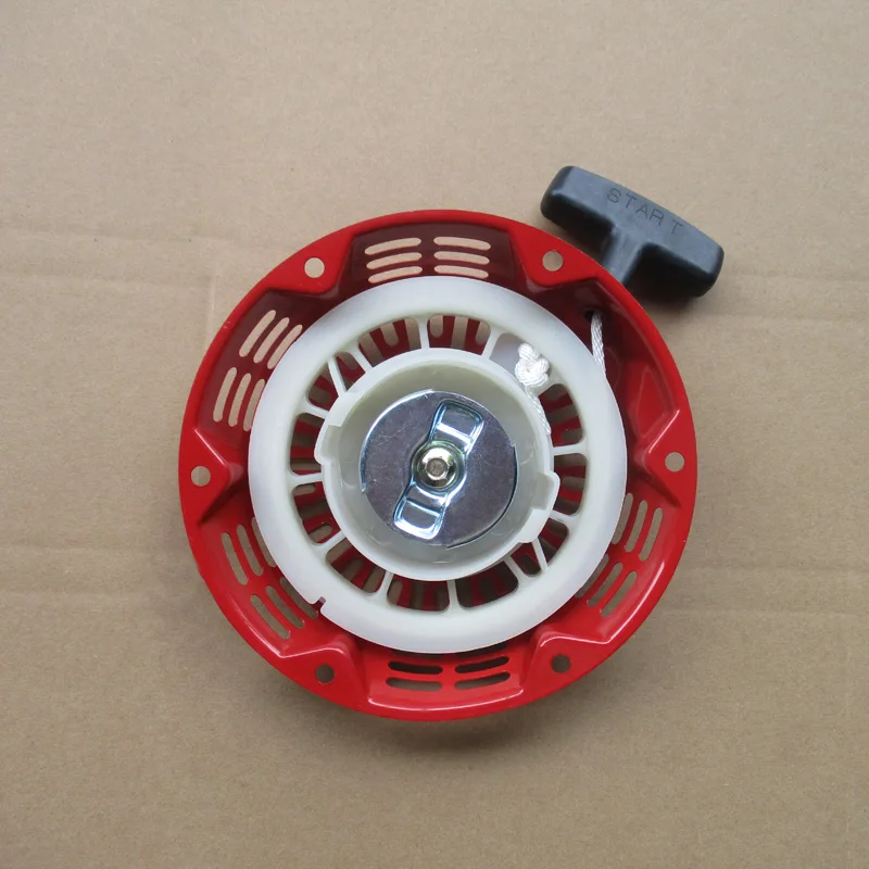 

175mm/6.89inch Red Recoil Pull Starter Start Assembly For Honda Gx160 5.5hp Gx200 6.5hp Generator