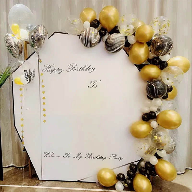 Баллоны аксессуары 5 м воздушный шар цепь Арка ПВХ резиновая Свадебная вечеринка день рождения фон Декор счастливые предметы для украшения дня рождения
