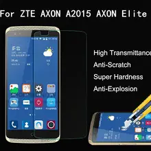 10 шт./лот 2.5D Закаленное Стекло 9 H Взрывозащищенный Защитная Плёнки Экран протектор для ZTE AXON a2015 AXON elite