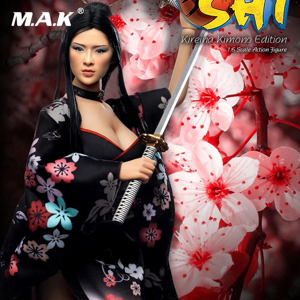 

SHI in Kimono 1:6 Scale Figure U.S. Version Two Head Sculpts PL2014-71B-2 Steel Stainless Colletible Toys Action Figure