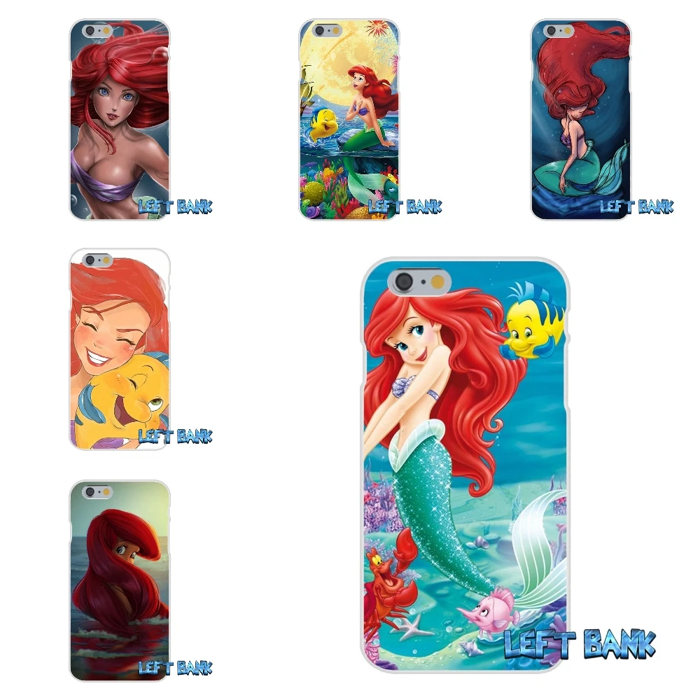 

Ariel The Little Mermaid Soft Silicone TPU Transparent Cover Case For Huawei P Smart Mate Honor P8 P9 P10 P20 Lite Pro Plus 2017