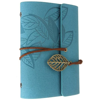 

Diary notebook vintage style leather
