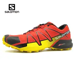 Salomon speed Cross 4 CS мужская обувь кроссовки мужские синие беговые кроссовки Мужская спортивная обувь 40-46