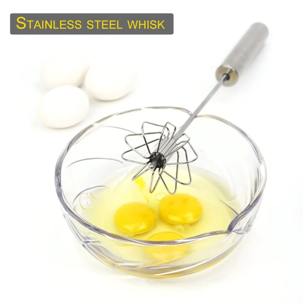 

Practical Design Home Kitchen Tools Manual Egg Beater Stainless Steel Handle Egg Beaters Milk Cream Butter Whisk