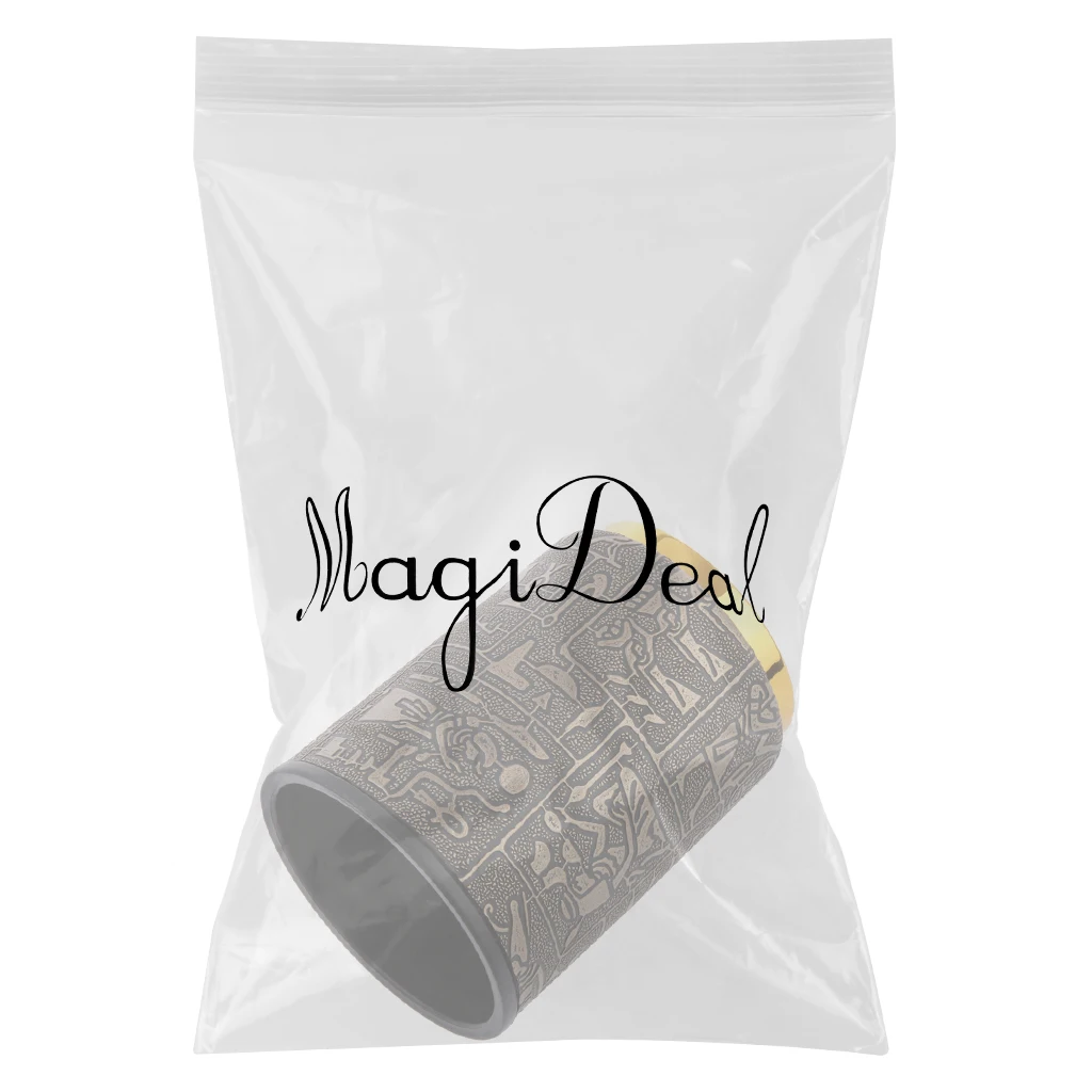 Board Games Dice Shaker Pattern Egypt Shape Plating Gold Color Entertainment Dice Gambling Product