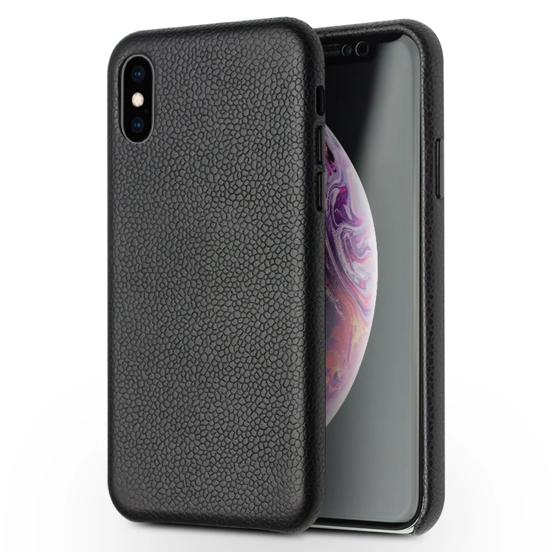 Чехол для телефона из натуральной кожи iPhone XS XR Max роскошный модный Ультратонкий