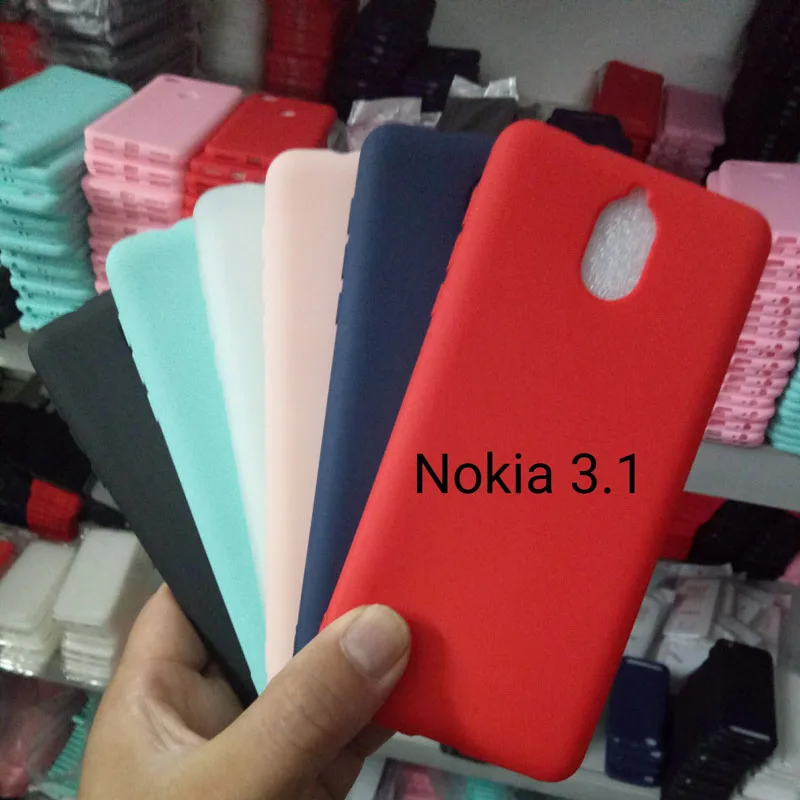 Матовый чехол Ricestate для Nokia 3 5 6 7 8, чехол Nokia 2,1 3,1 5,1 6,1 Plus, Матовая силиконовая задняя крышка для Nokia X5 X6, мягкий чехол