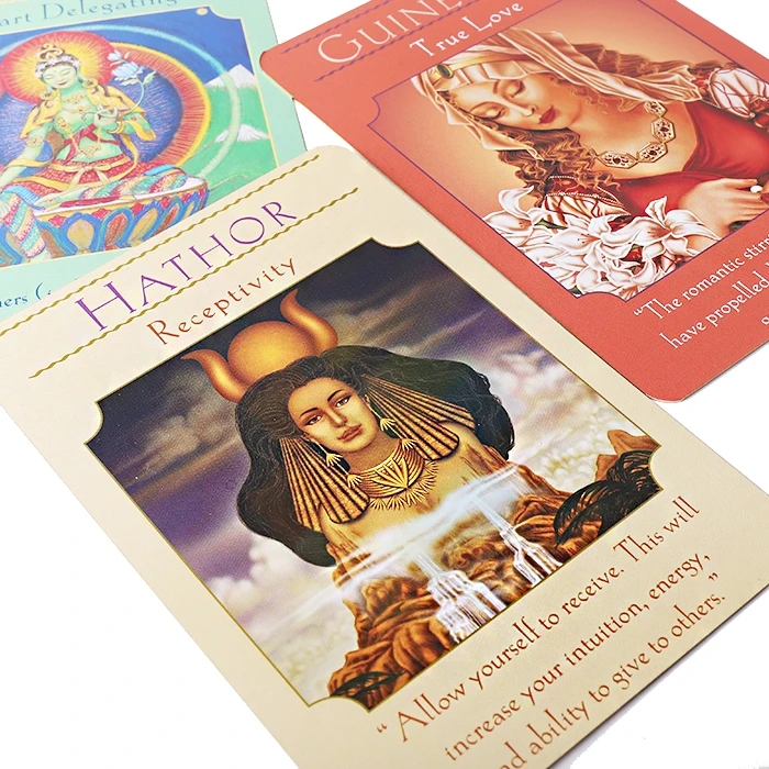 Goddess guarding oracle cards Wide of Oracle divination Cards Energy Oracle Cards Вселенная имеет вашу спину