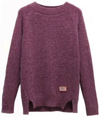 

2019 Women Pullovers Solid Sweaters Ladies Knitted Sweater Winter Spring Female Long Sleeve Jumper Tops Casual Autumn Truien