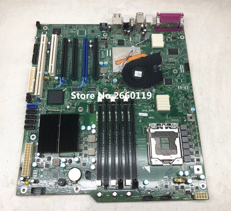 Top Workstation mainboard for T5500 W2PJY  D883F CRH6C WFFGC motherboard Fully tested 1