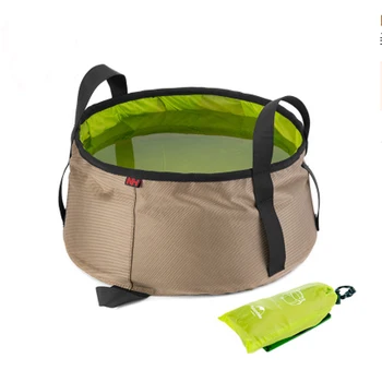 

New Upgrade Outdoor Foldable Camping Bucket 10L Picnic Waterproof Folding Bucket