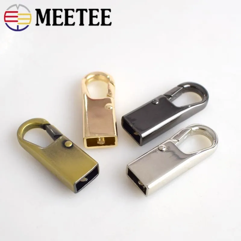 MEETEE 10/20 шт. боковые пряжки с зажимом металлические ручки для сумок аксессуары