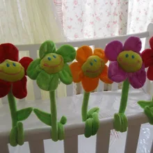 Детские игрушки for012 месяцев высокого качества детская кроватка висит автомобиль висит подсолнечника яркая тканевая украшения дома бренд